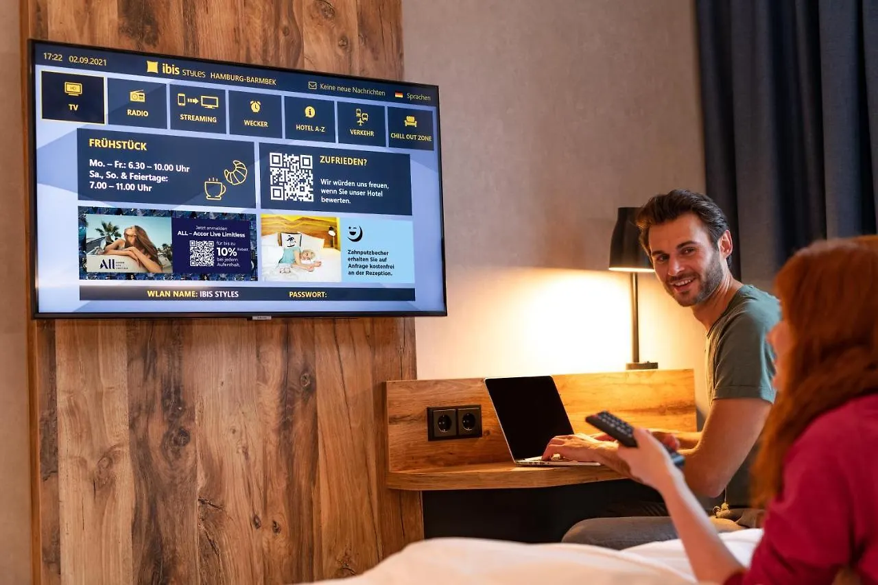 Ibis Styles Hamburg Barmbek Hotell